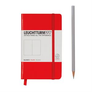 Leuchtturm Pocket 185 Plain Pages Hardcover
